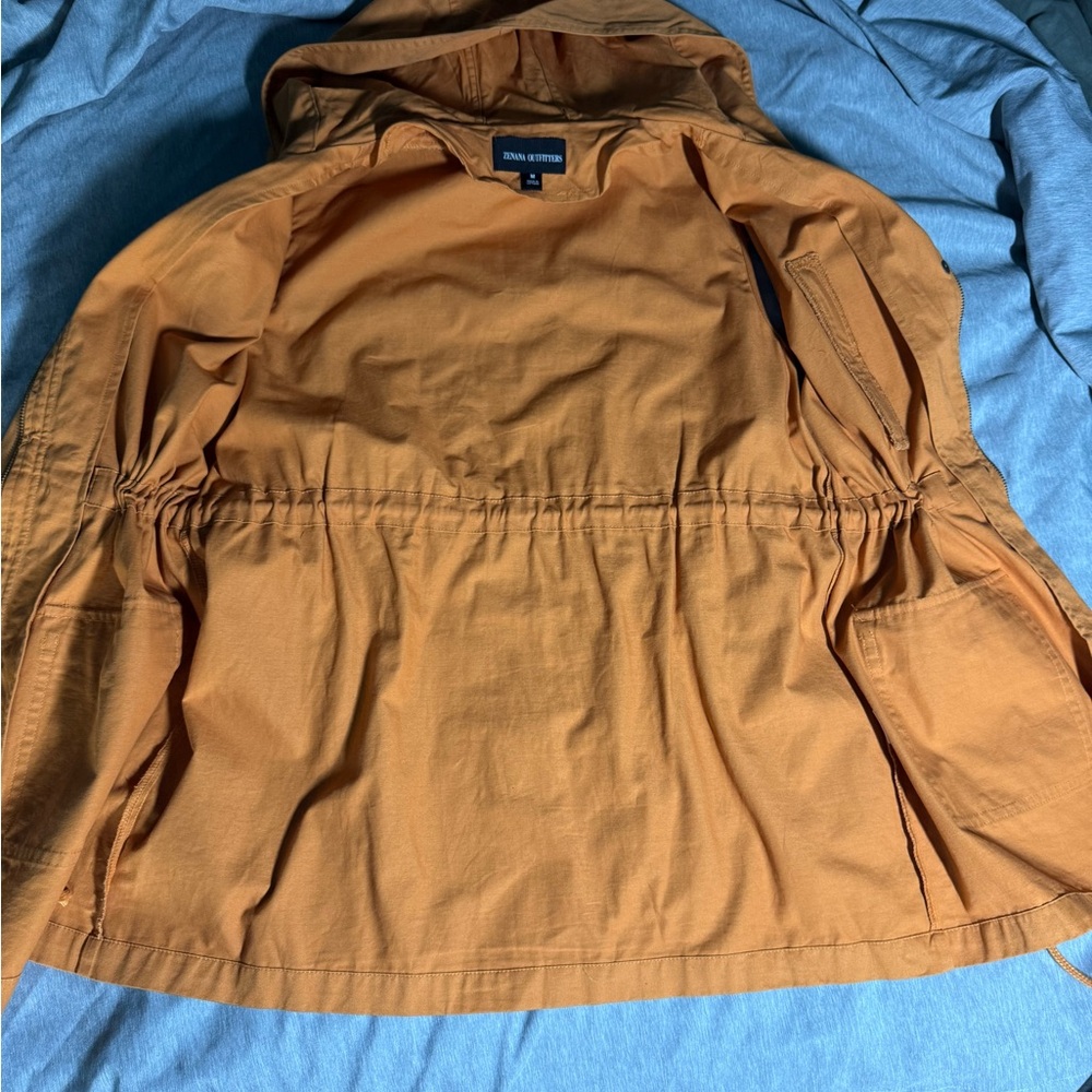 Zara Zenana Outfitters Marigold Hooded Women's Utility Vest- Size Medium - Picture 8 of 10
